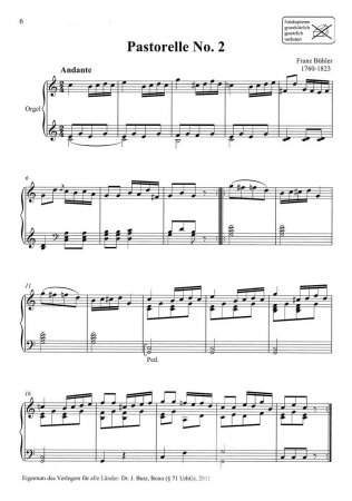 Preview: Orgel Pastorelle No 2